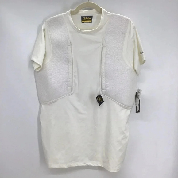 Cabela’s Tactical Holster Shirt Concealed & Carry Short Sleeve NWT Size L - Picture 1 of 13